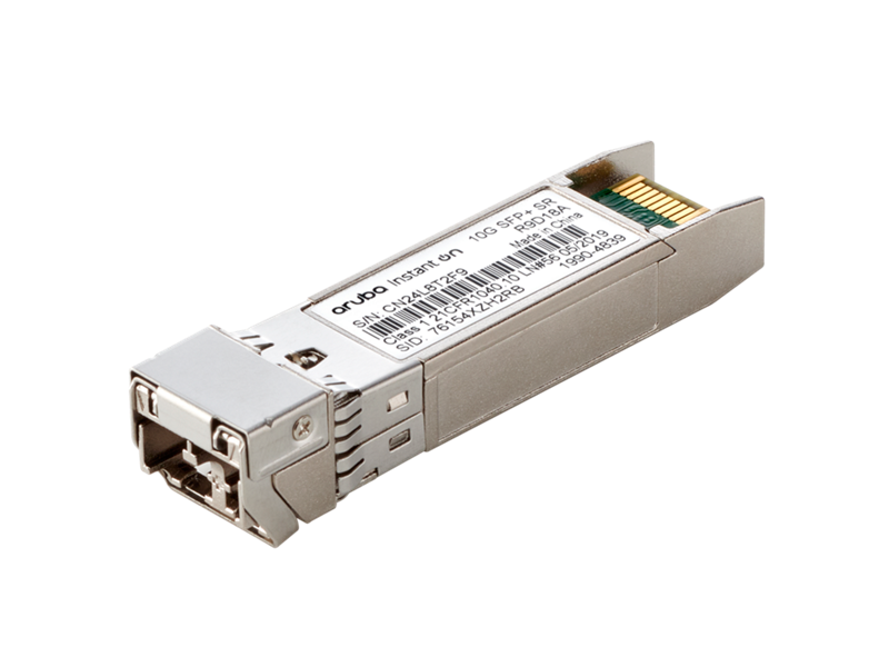 Aruba Instant On 10G SFP+ SR Transceiver Connections up to 300 Meters